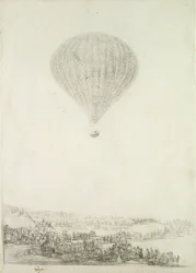 Die Montgolfier-Brüder, ca. 1800-08